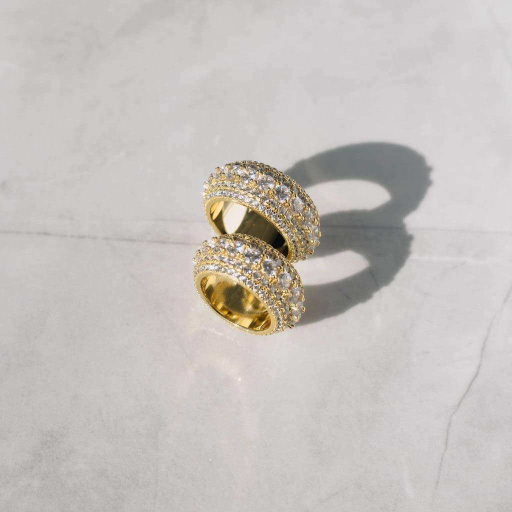 Saturn Ring - 18K Gull