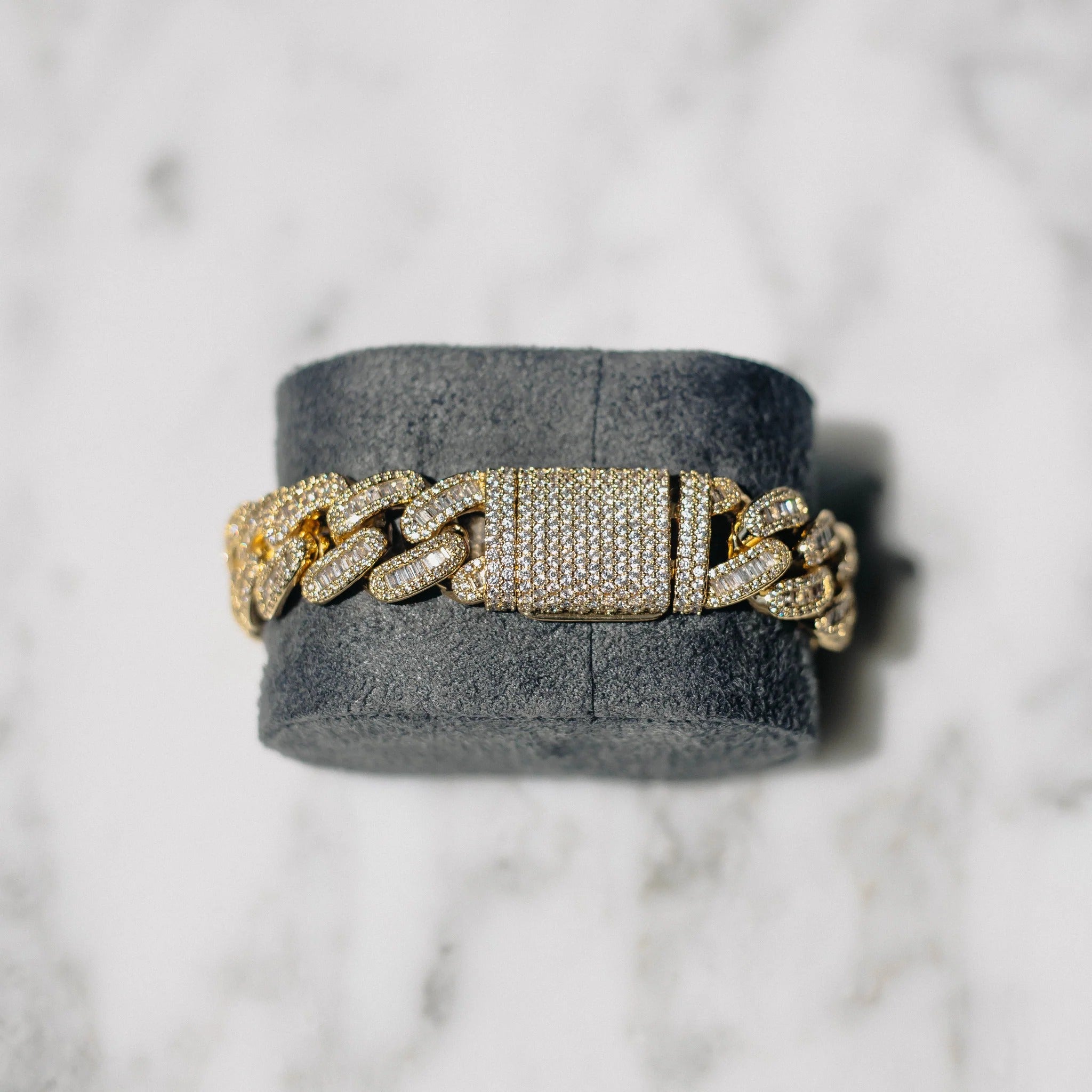 15mm Fusion Flare Armbånd - Gull