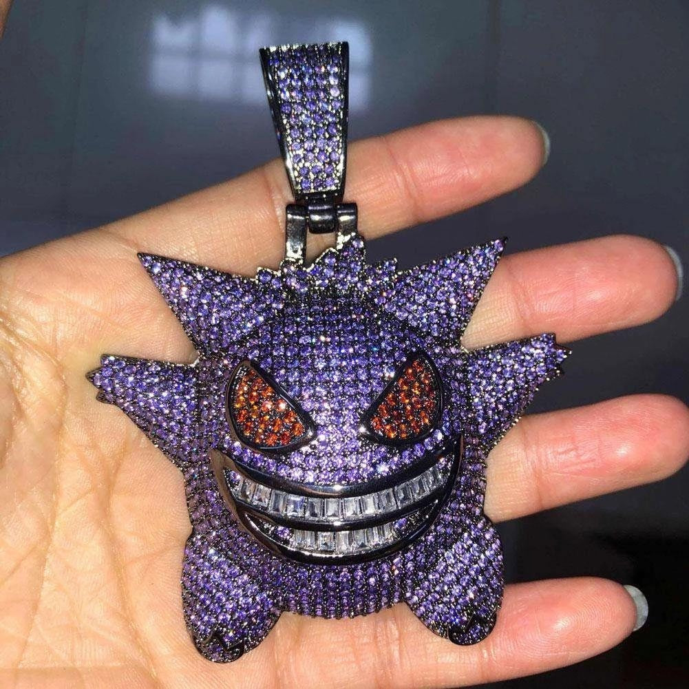 5mm Swirl Halskjede + Gengar Anheng